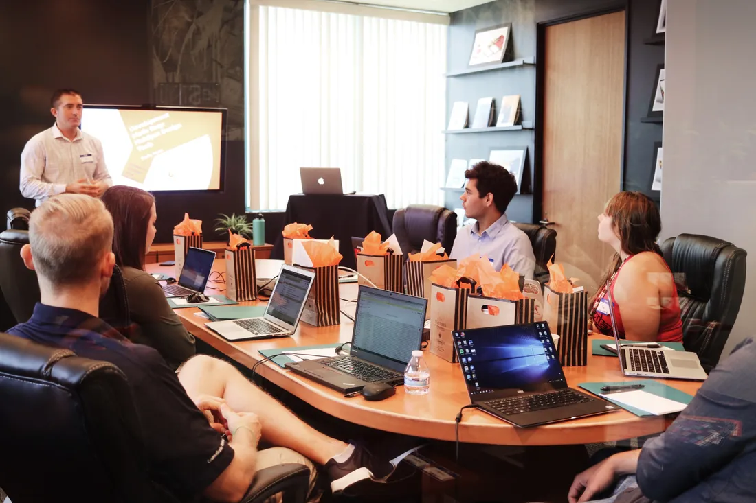 ServiceM8 training session with a Perth business